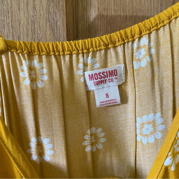 Mossimo Supply Co. Yellow Floral Dress - Picture 5 of 5
